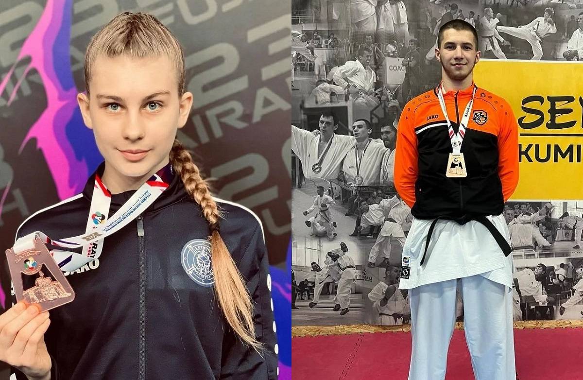 Украина завоевала две бронзы на Karate1 Youth League