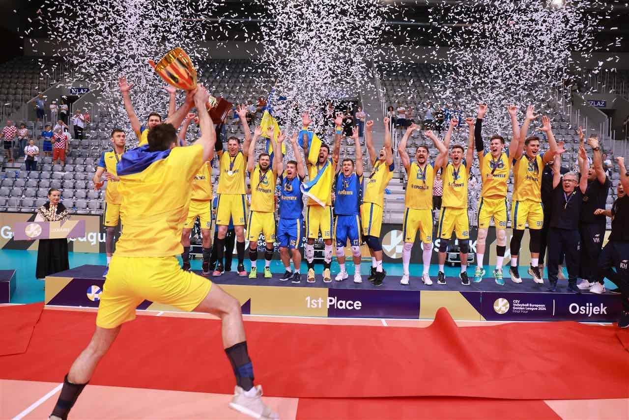 Сборная Украины – победитель Золотой Евролиги-2024