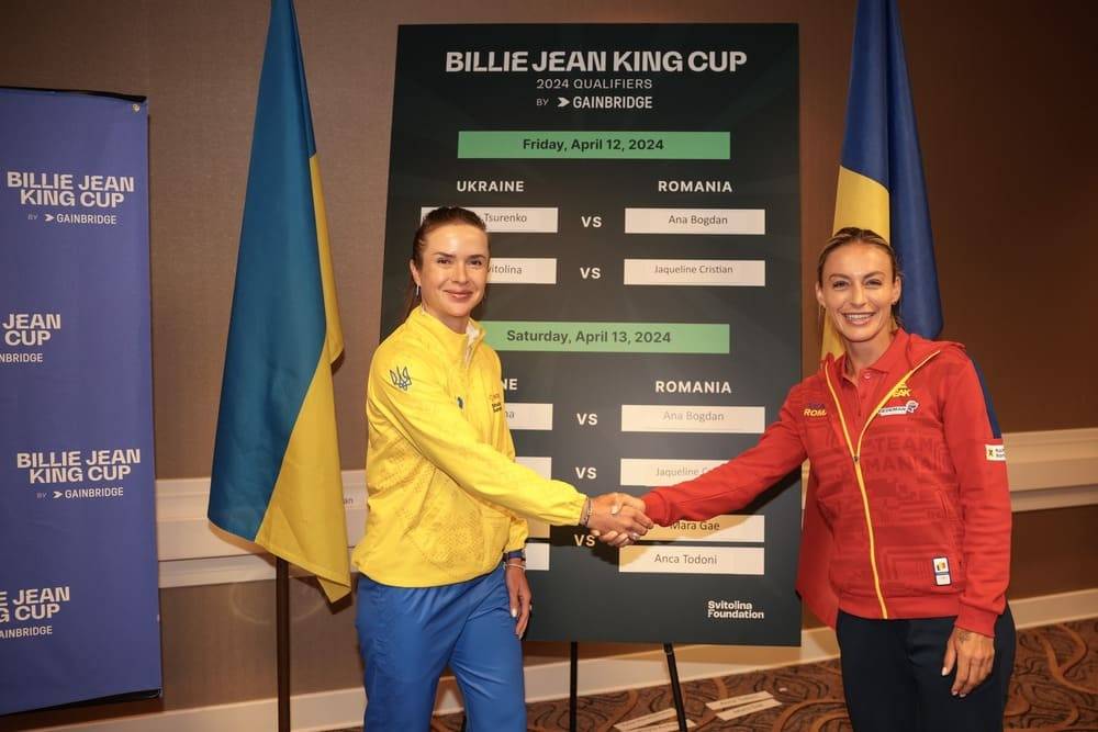 Кубок Біллі Джин Кінг. Україна – Румунія. Відеотрансляція