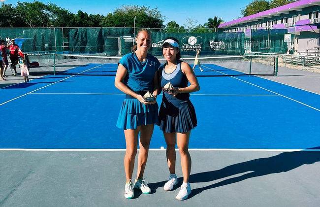 Катерина Бондаренко стала тріумфатором парного турніру ITF W25 в Мексиці