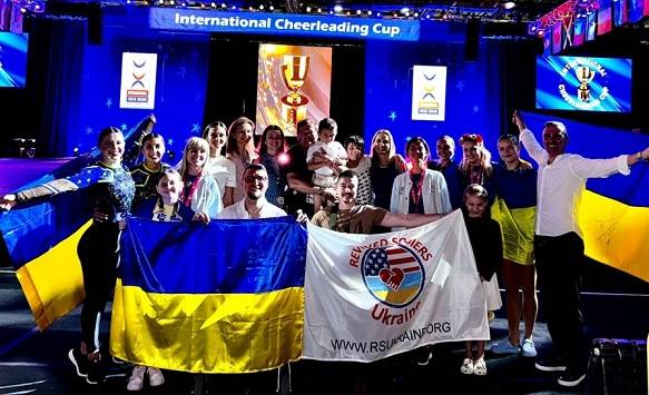 Сборная Украины стала чемпионом Кубка Международного черлиденгового союза