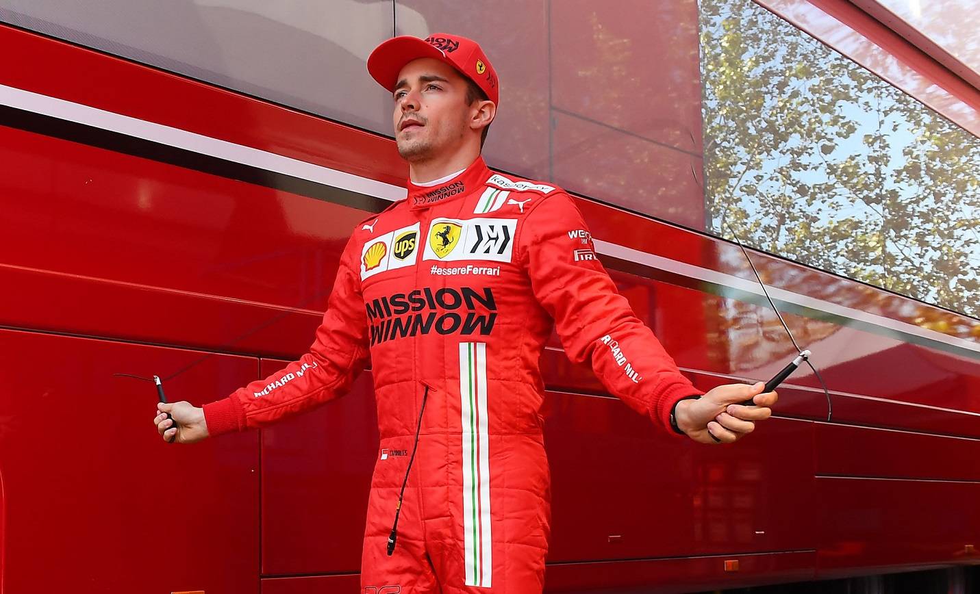 Леклер: «Ferrari за швидкістю не поступається лідерам чемпіонату»