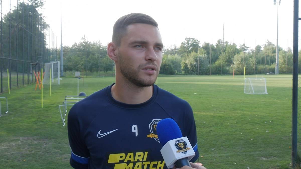 Гуцуляк: « В 1-му таймі матчу з « Металістом-1925 » ми ще були в дорозі »