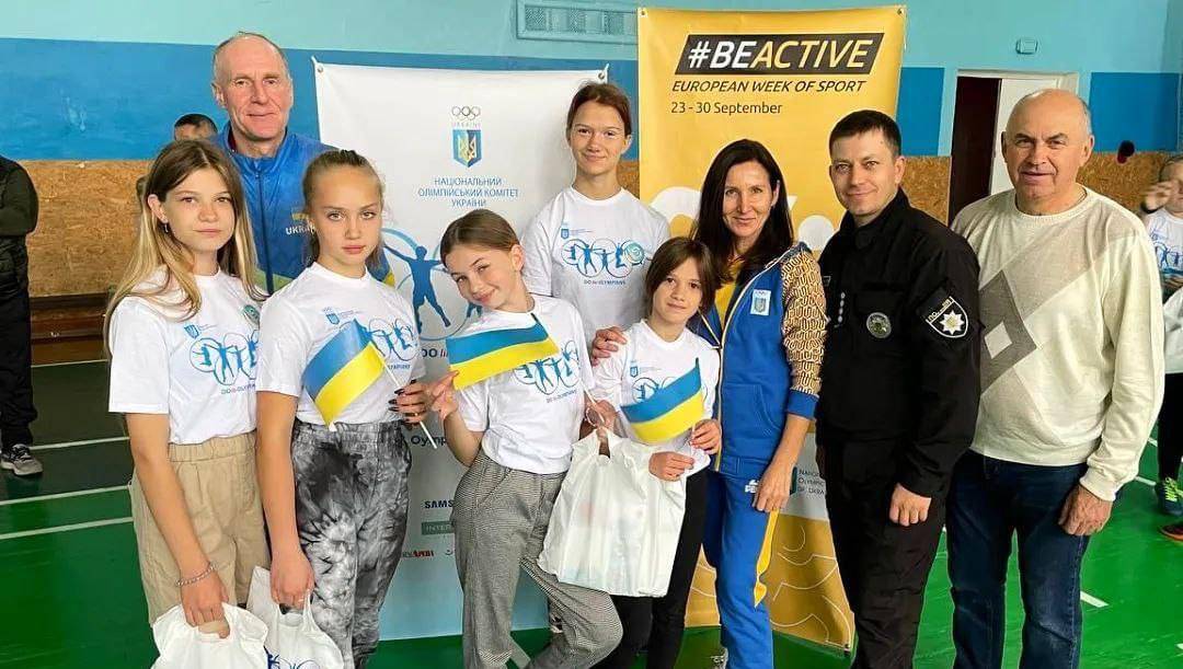 Україна взяла участь у Європейському тижні спорту. Тренувались навіть Олімпійські чемпіони