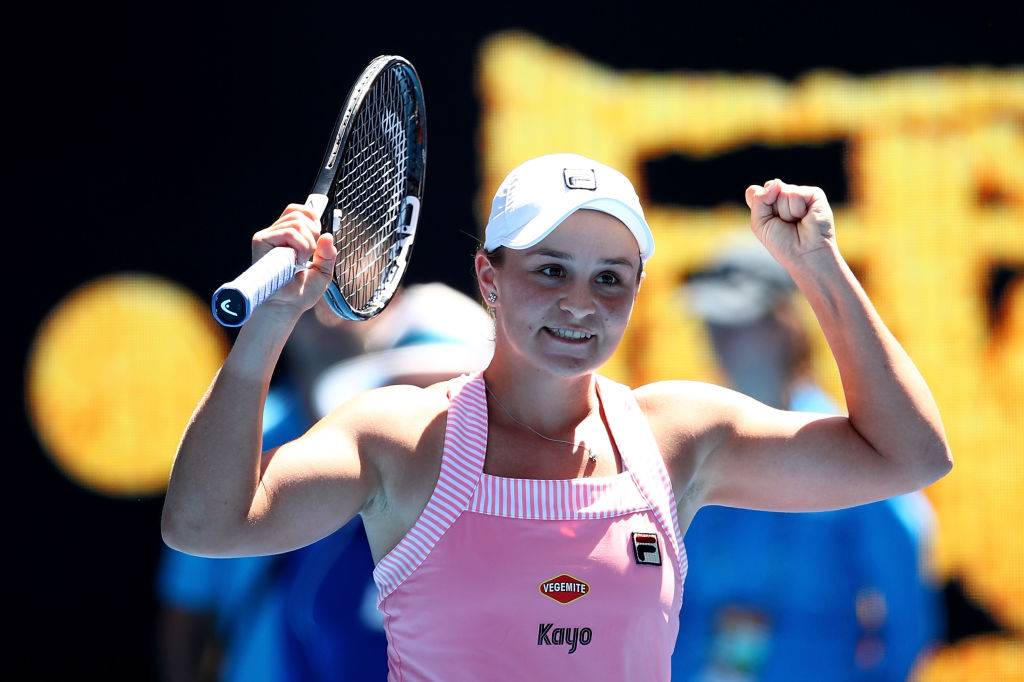 Барти остановила Шарапову на пути в 1/4 финала Australian Open