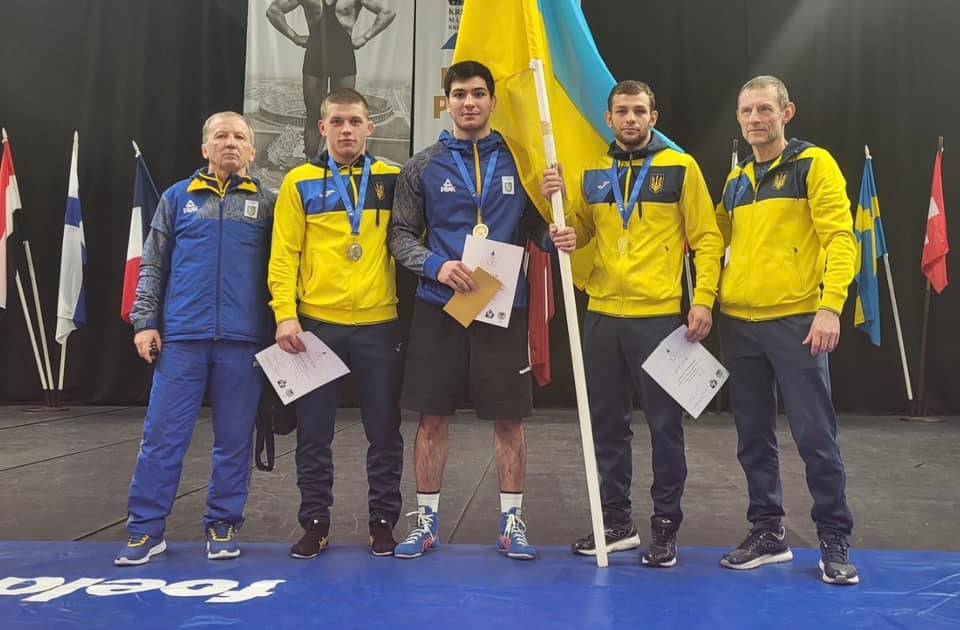Українські борці завоювали три медалі на турнірі в Естонії