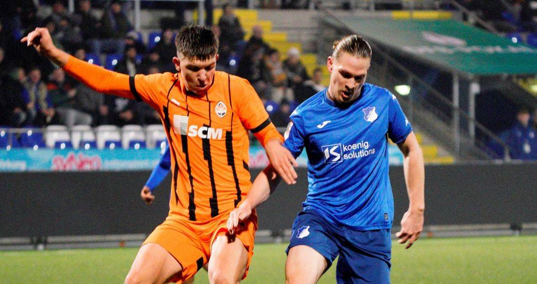 Хоффенхайм розгромив Шахтар у плей-оф Юнацької ліги УЄФА