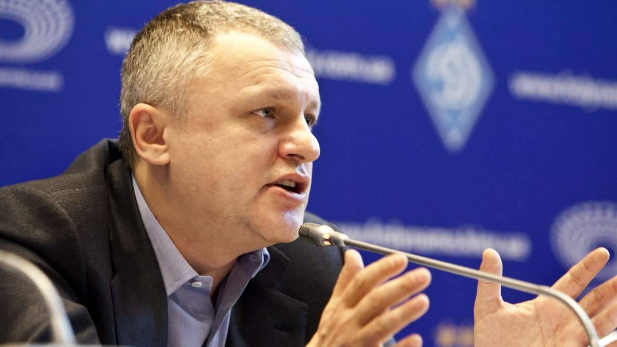 Суркис: «Если такие пенальти не давать, как в первом тайме, то я не понимаю, какие надо давать»
