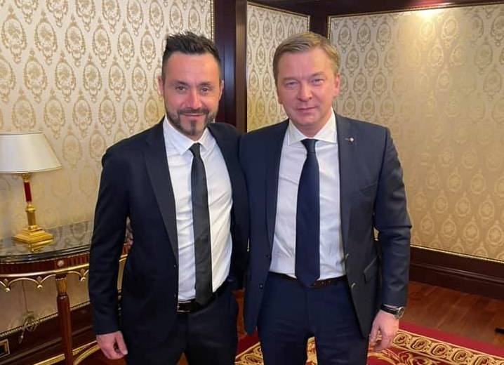 Палкин: «Уверен, Де Дзерби сделает «Шахтер» еще сильнее»