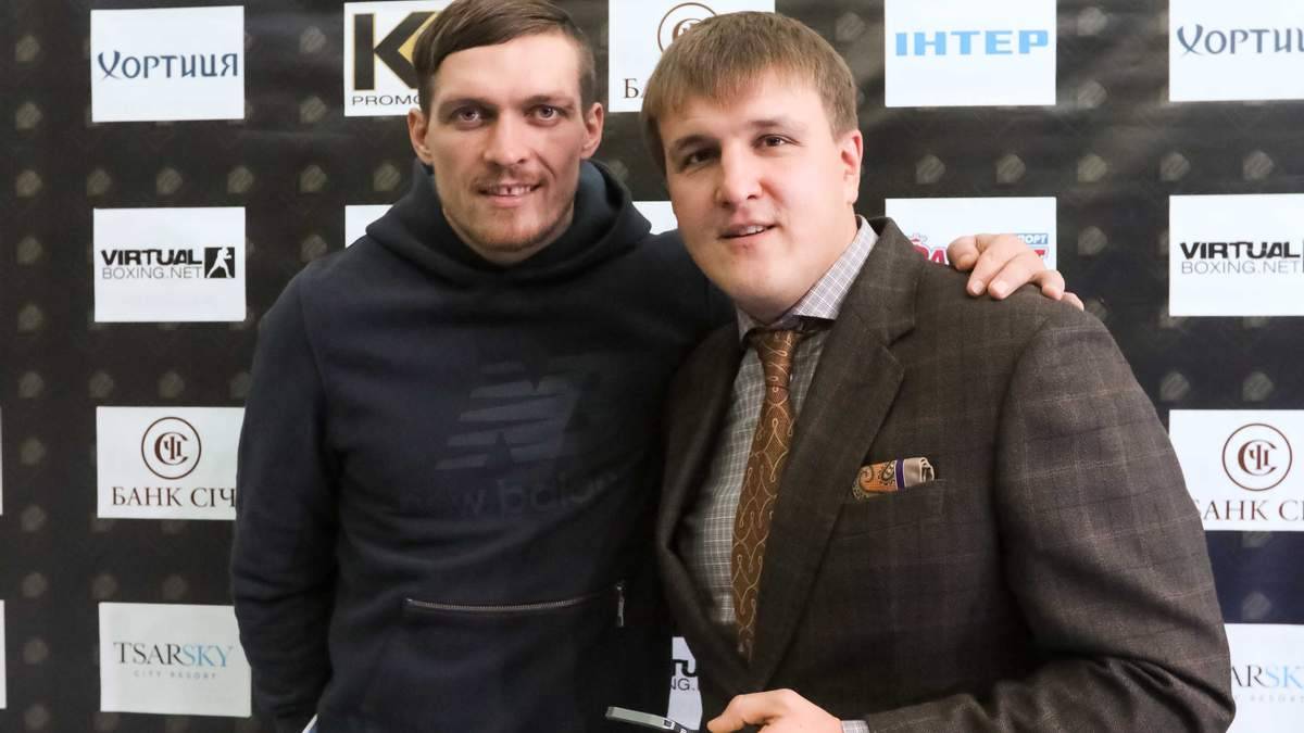 Красюк: « У нас не було ніяких переговорів з Френком Уорреном з бою Усик – Джойс »