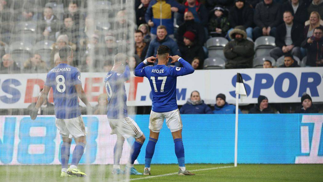 «Лестер» обыграл «Ньюкасл» и продолжает идти вторым в таблице