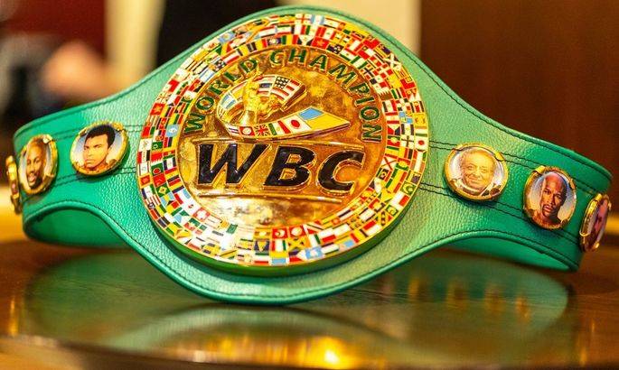 WBC убрала российский флаг со своего пояса