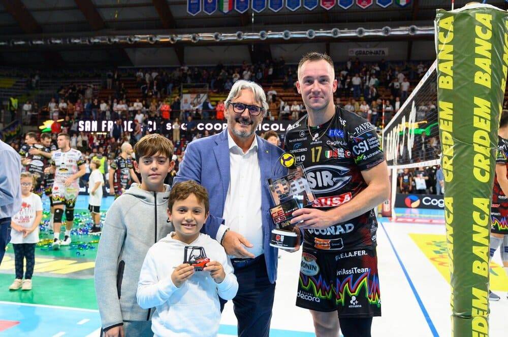 Плотницький став MVP переможного матчу Перуджі з Чістерною