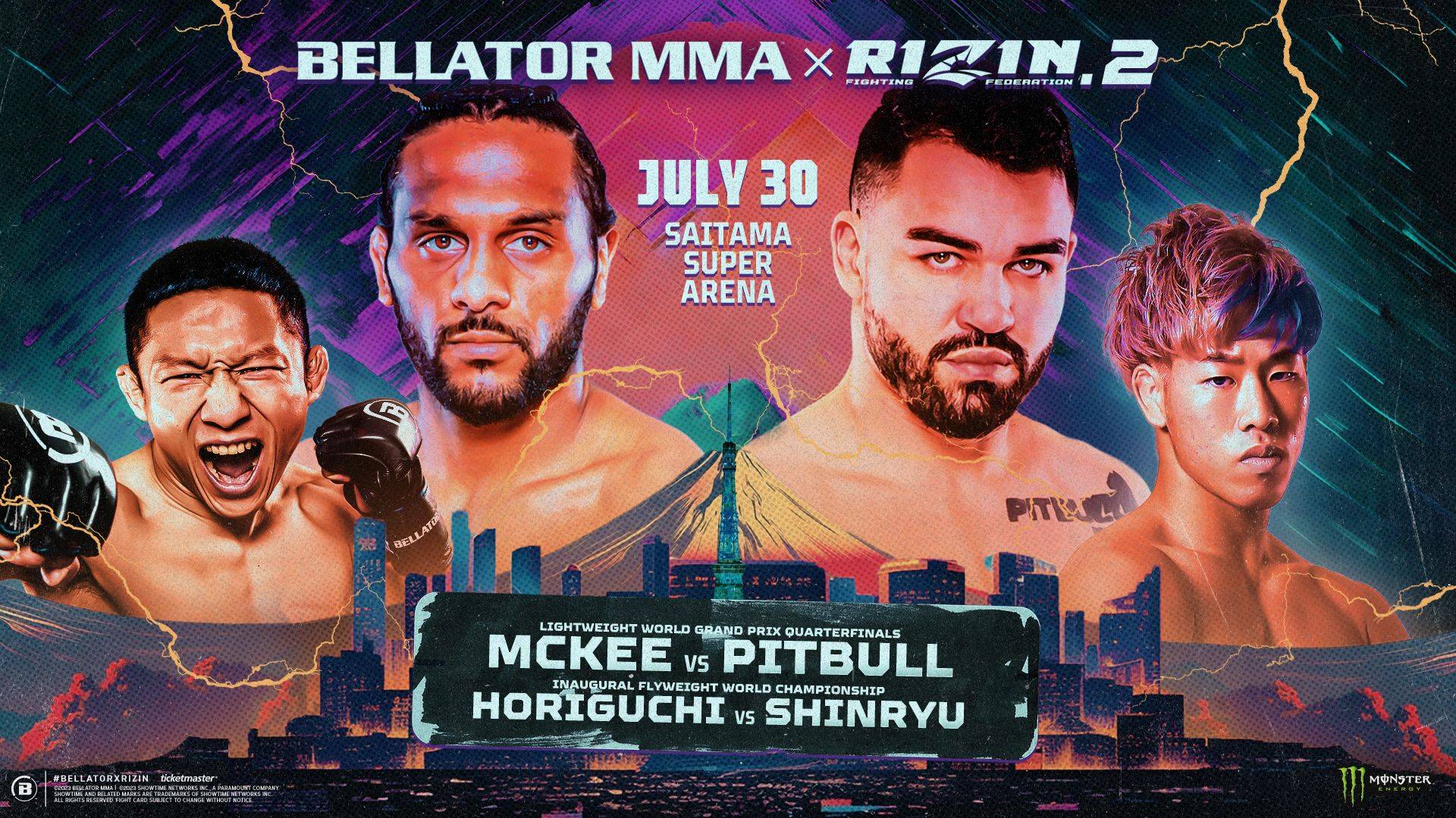В Японії відбудеться спільний турнір Bellator і Rizin