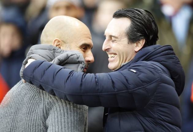 Эмери ни разу не победил Гвардиолу в 12 матчах