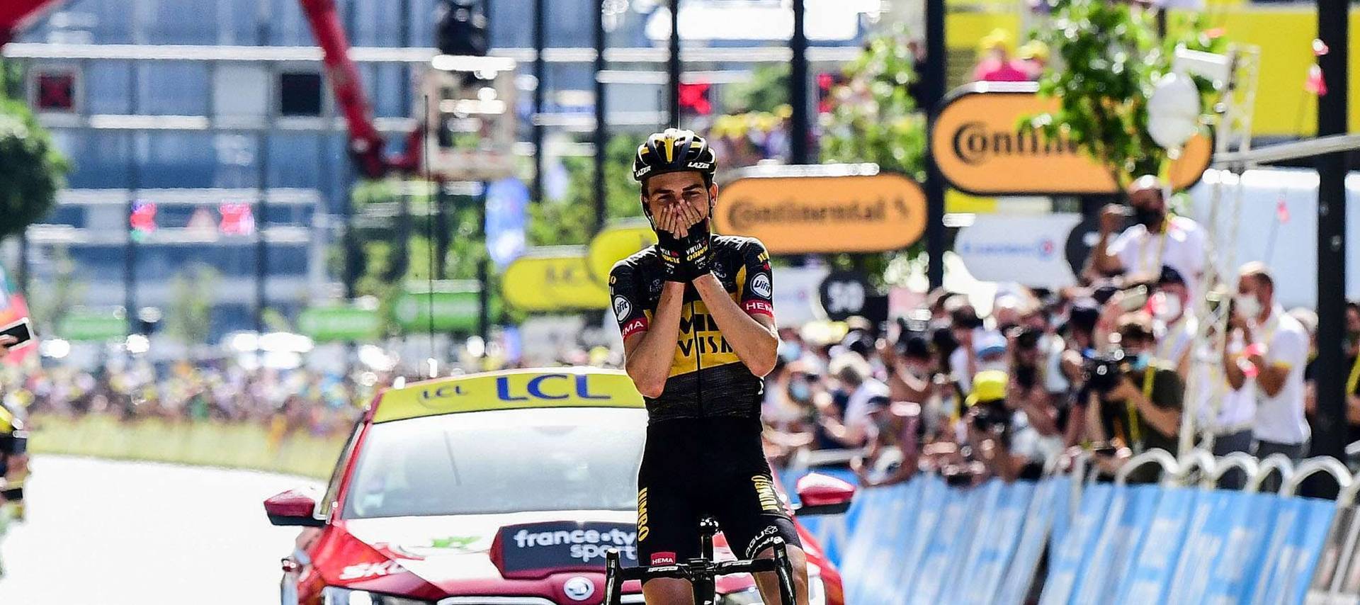 Кусс вперше в кар'єрі переміг на етапі Tour de France