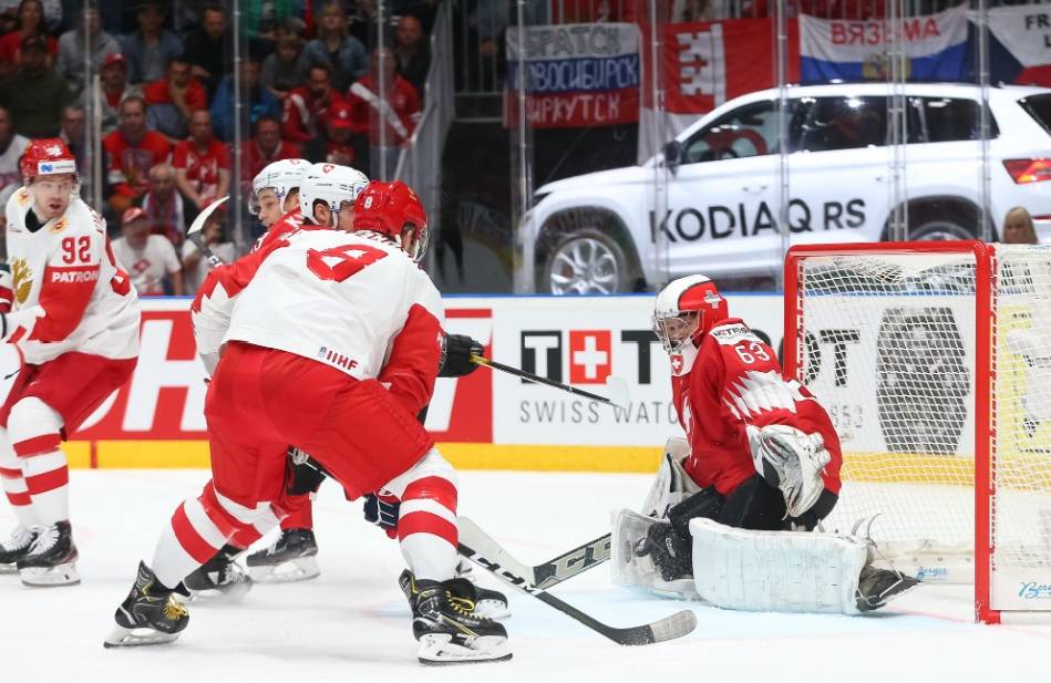 Россия обыграла Швейцарию и добыла шестую победу подряд на ЧМ-2019
