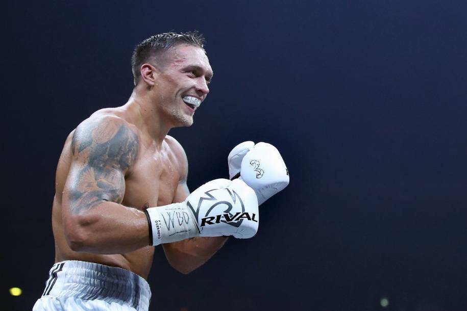 Усик: «Моменты мужского воспитания отец заложил гранитно»