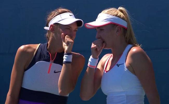 Надежда Киченок в паре с Михаликовой выбыли на старте турнира WTA 500 в Сан-Хосе