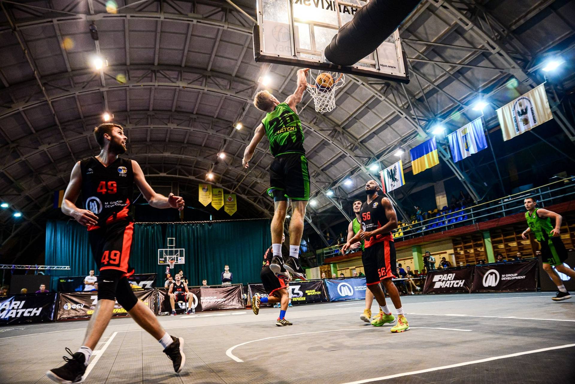 Аллей-уп Кабацюры и данк Юрченко — в топ-10 моментов суперфинала чемпионата Украины 3х3 