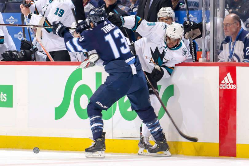 «Виннипег» в овертайме обыграл «Сан-Хосе», «Тампа» по буллитам уступила «Вегасу»