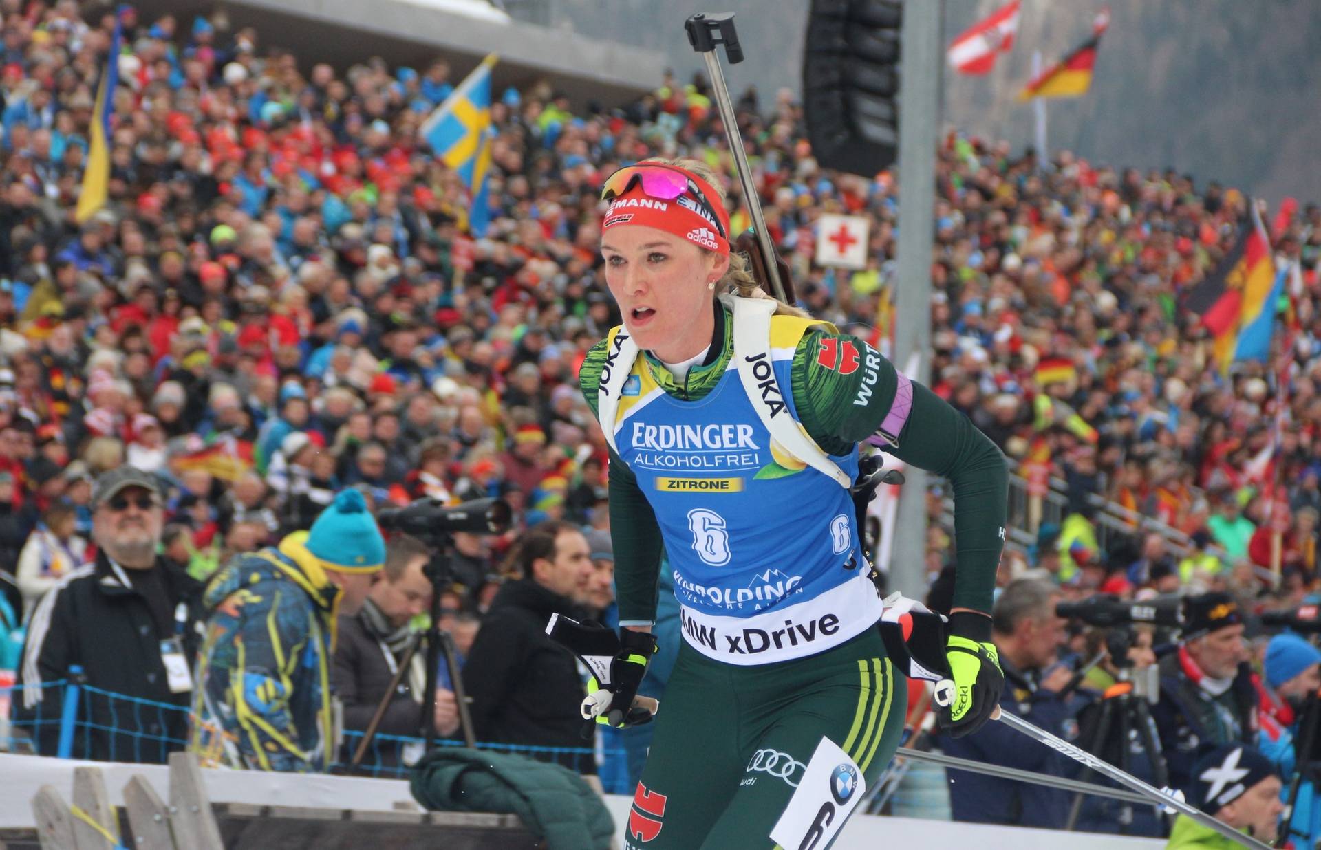 Херрман назвала ключевой фактор в своей победе в гонке преследования ЧМ-2019