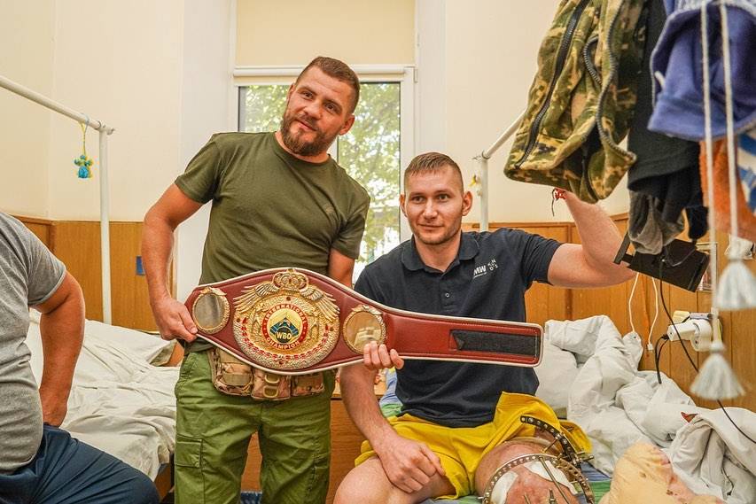 Берінчик про військових: «Кожна моя перемога на рингу присвячена їм»