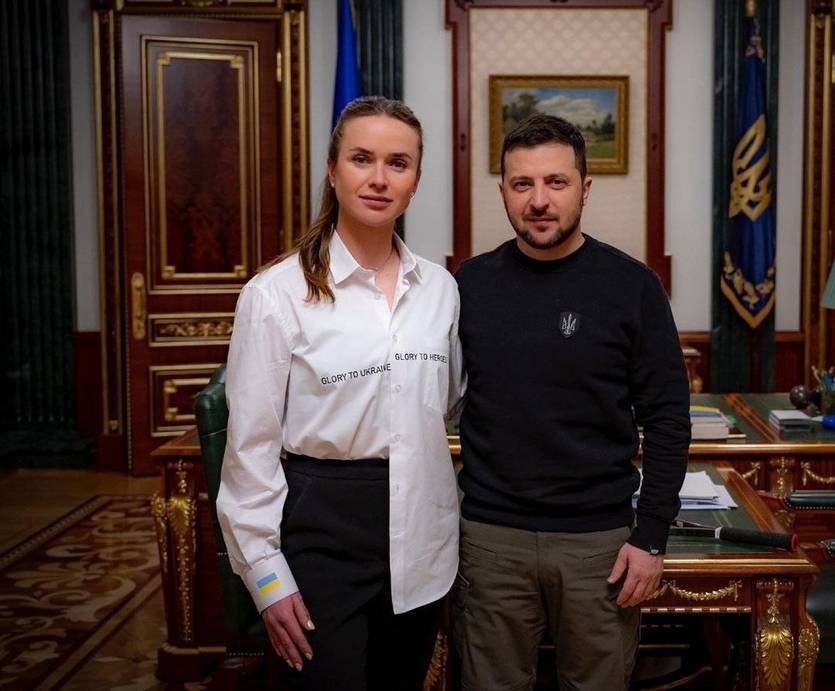 «Ми б не могли знайти кращого лідера для України». Світоліна розповіла, який Зеленський у повсякденному житті