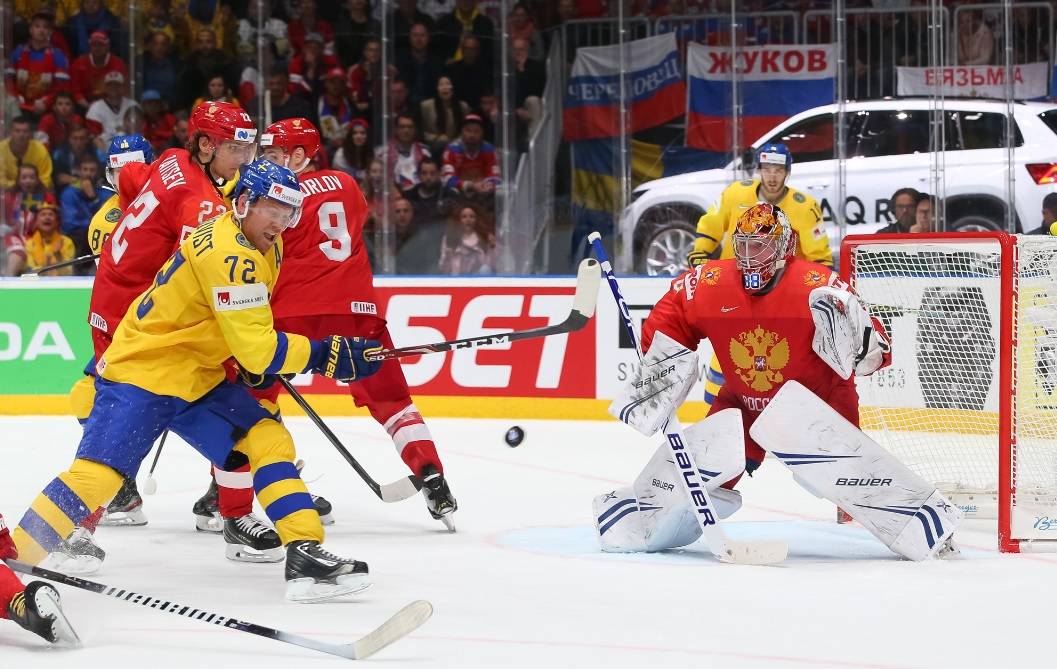 Россия шокировала Швецию во втором периоде и выиграла свою группу