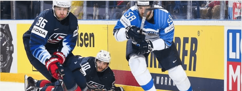 Сборная США нанесла Финляндии первое поражение на чемпионате мира