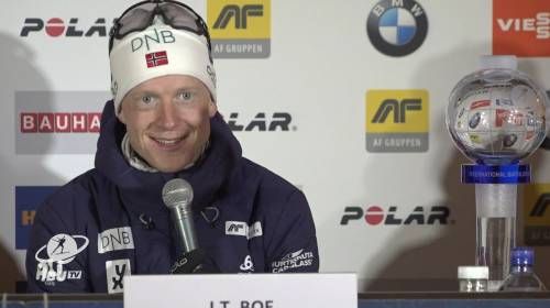 Йоханнес Бё: «Большая честь творить историю своего вида спорта»