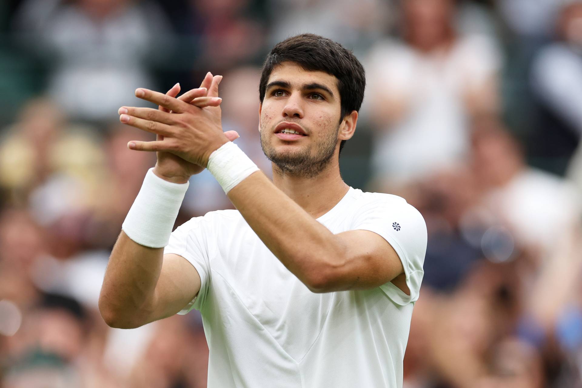 Алькарас – о победе на старте  Wimbledon-2023: «Очень счастлив, что смог играть на достойном уровне»