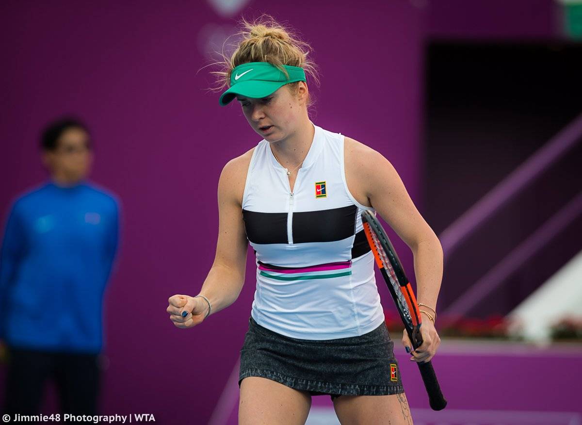 Свитолина – о победе над Остапенко: «Нужно было приспособиться к тяжелым погодным условиям»