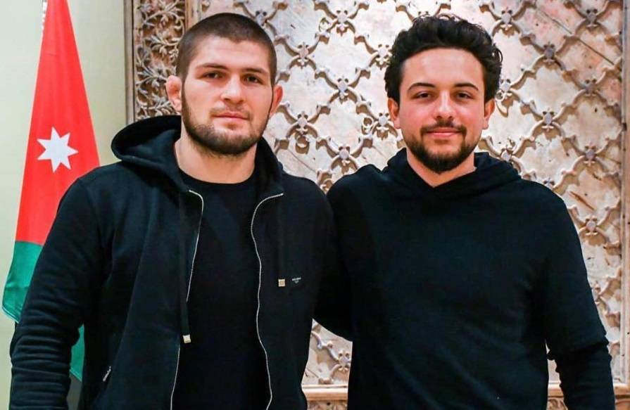 Нурмагомедов провел встречу с принцем Иордании