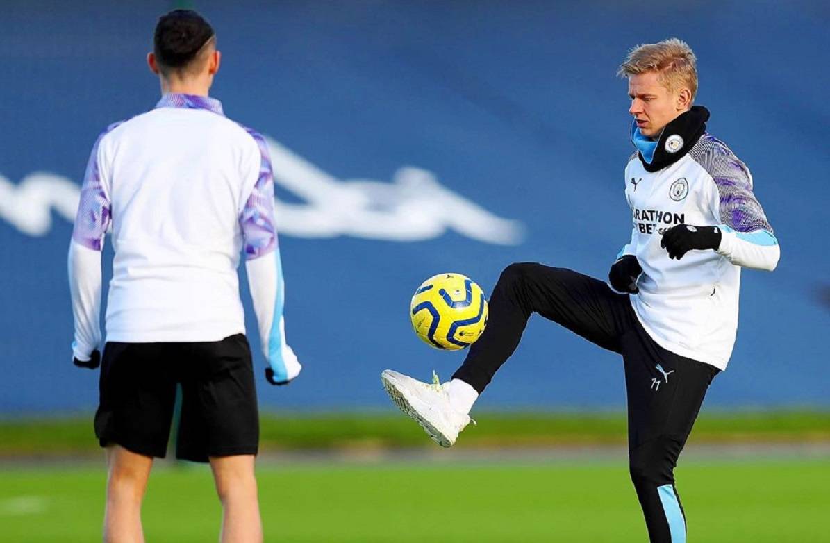 Зинченко вернулся к тренировкам