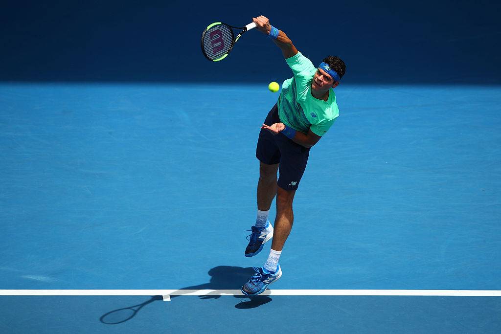Australian Open. Раонич справился с немцем Брауном в трех сетах