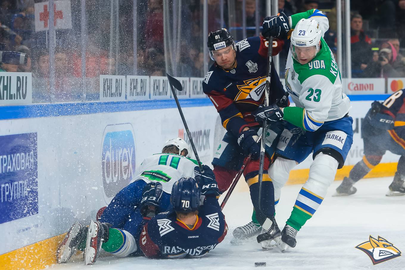 «Салават Юлаев» в овертайме дожал «Металлург», «Йокерит» сократил отставание в серии c «Динамо»