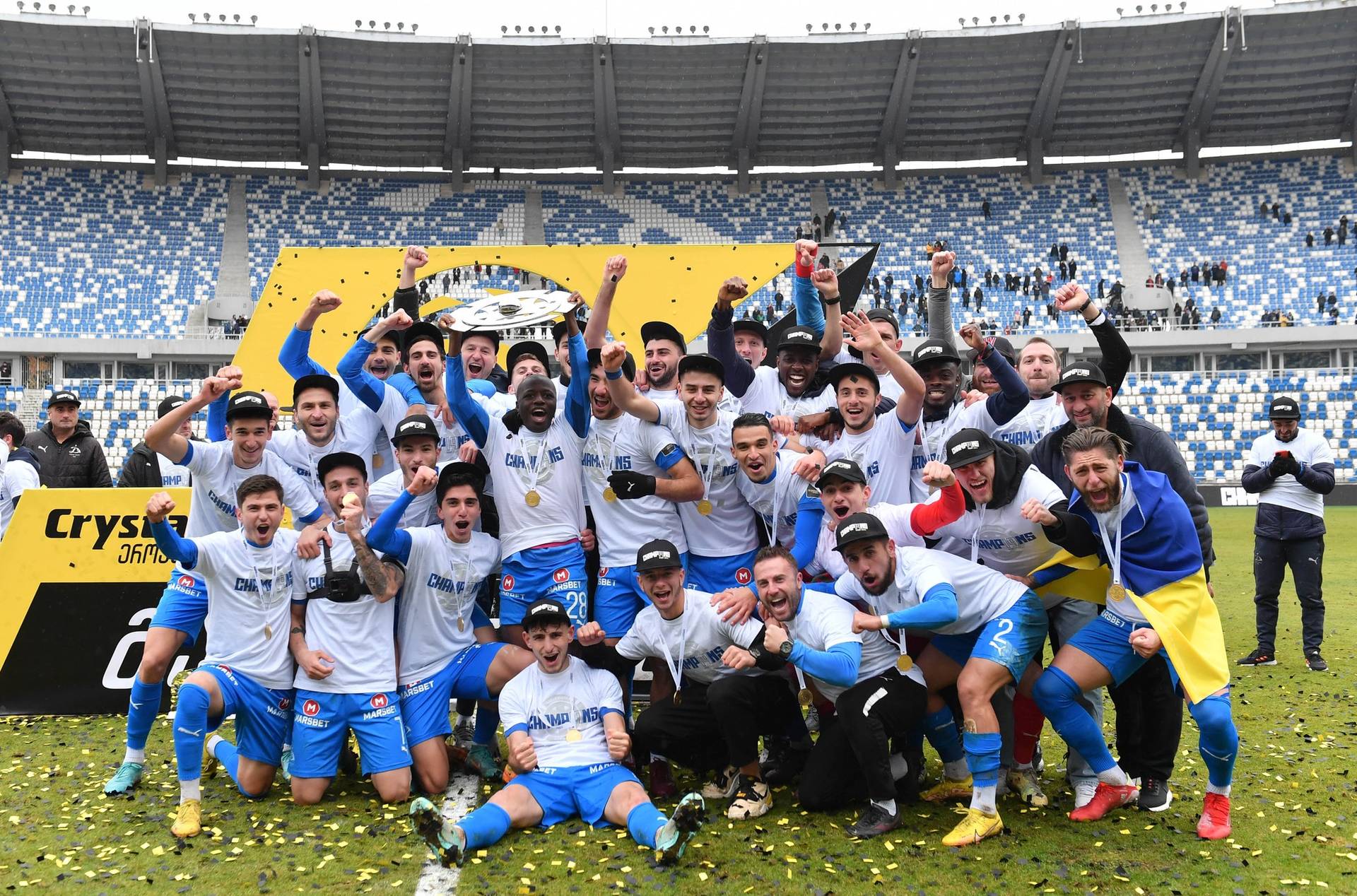 «Динамо» Тбілісі в 19-й раз в історії стало чемпіоном Грузії