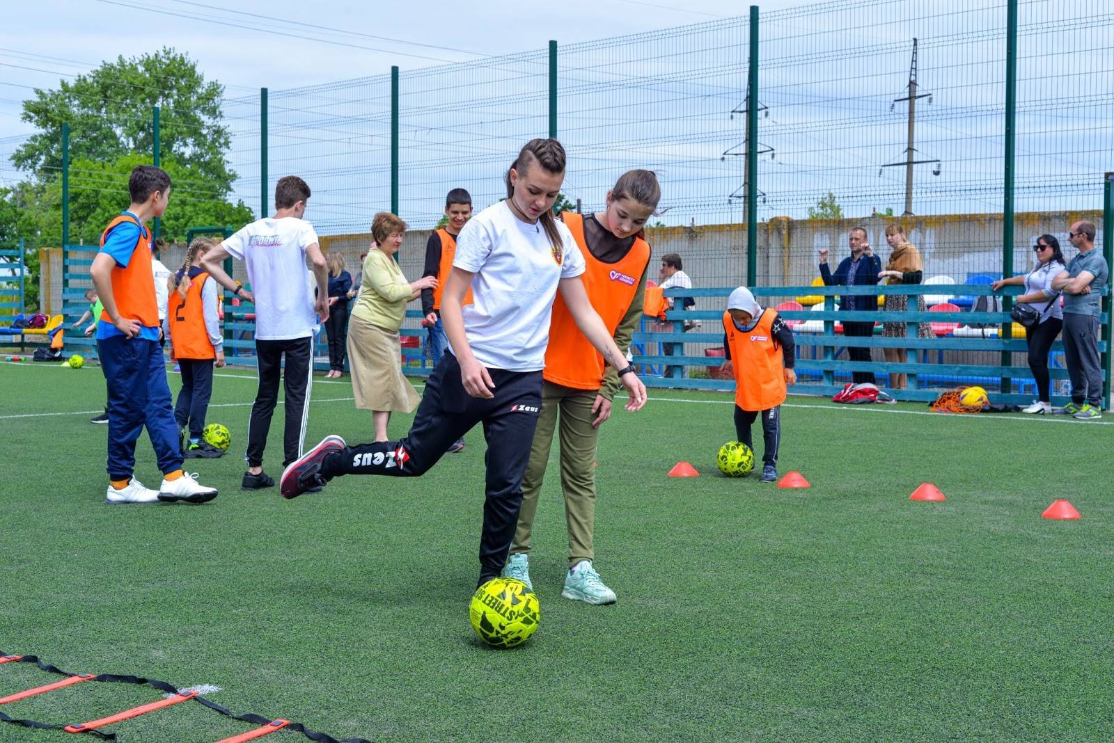 Parimatch Foundation провів в Запорізькій області футбольне тренування для дітей