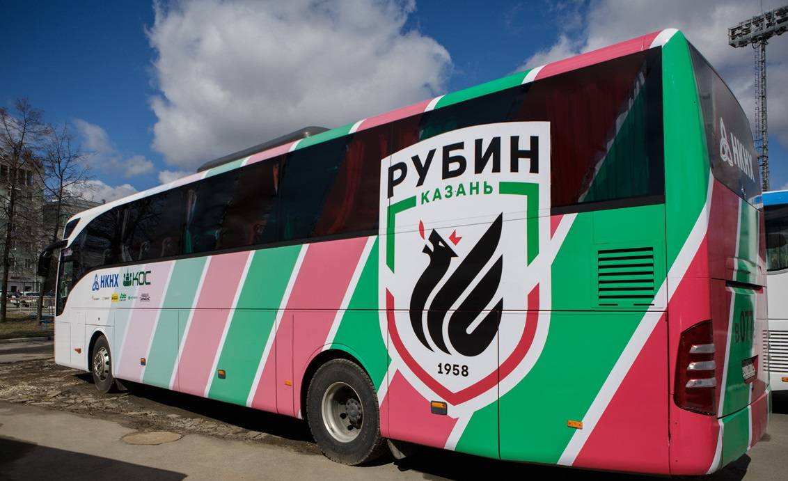 В России «Рубин» опаздывает на матч, поскольку водитель автобуса перепутал стадионы