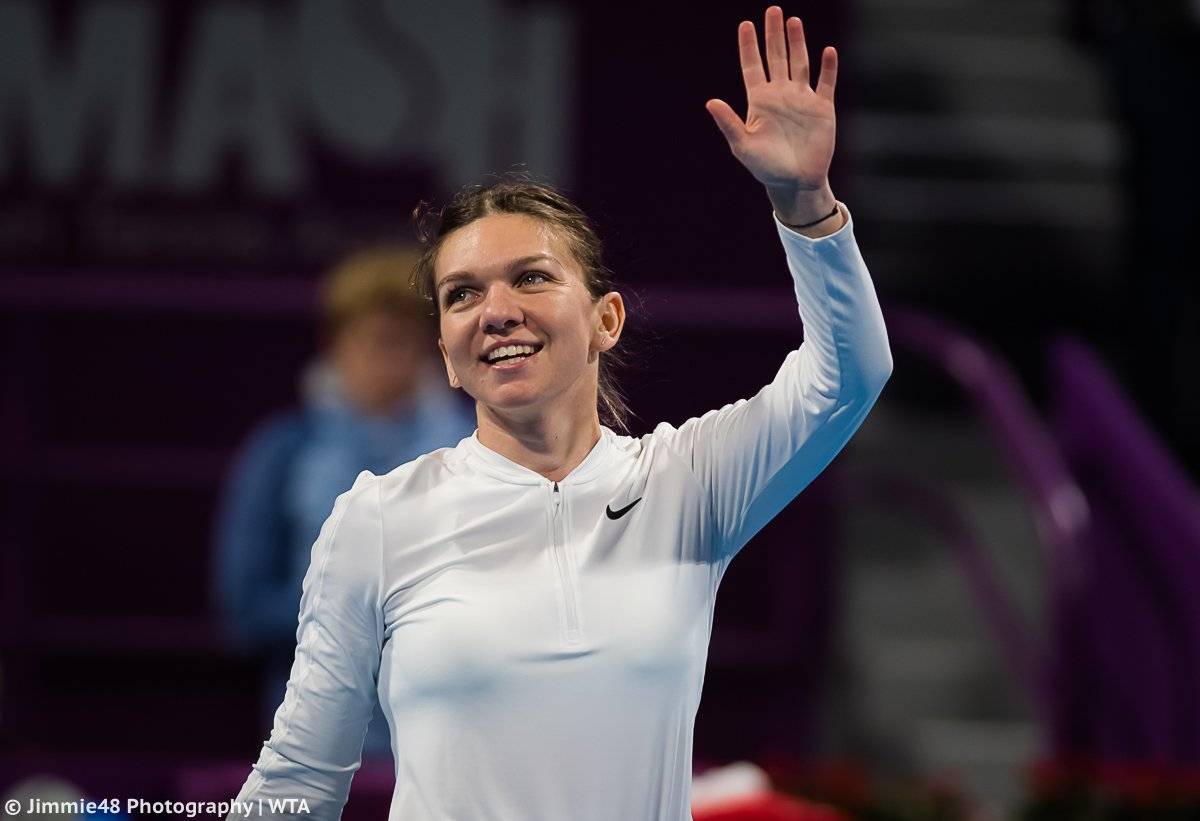 Цуренко не смогла впервые в карьере обыграть Халеп. Видеообзор матча на турнире в Дохе