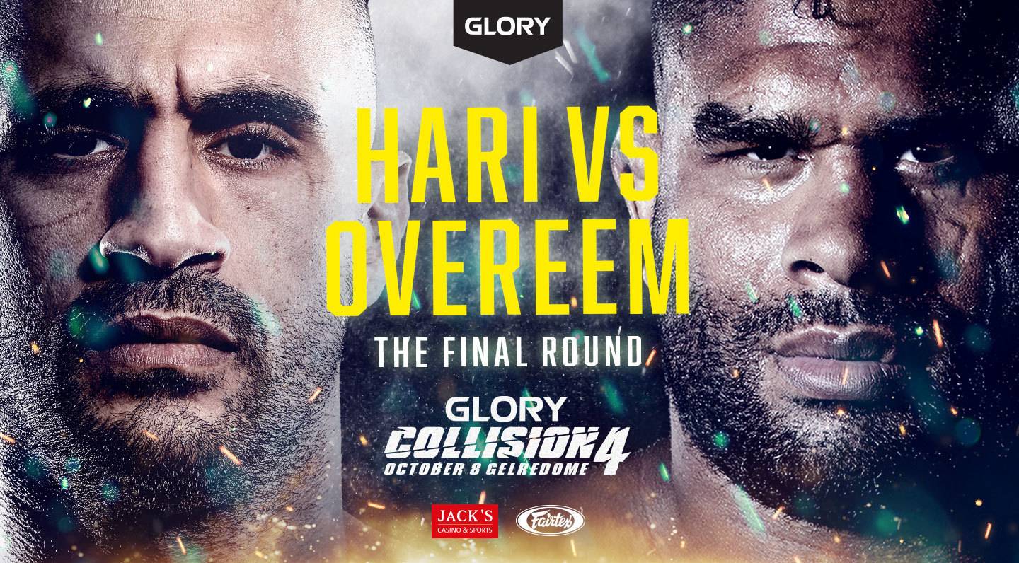 Glory Collision 4: Бадр Харі – Алістар Оверім. Відео трансляція