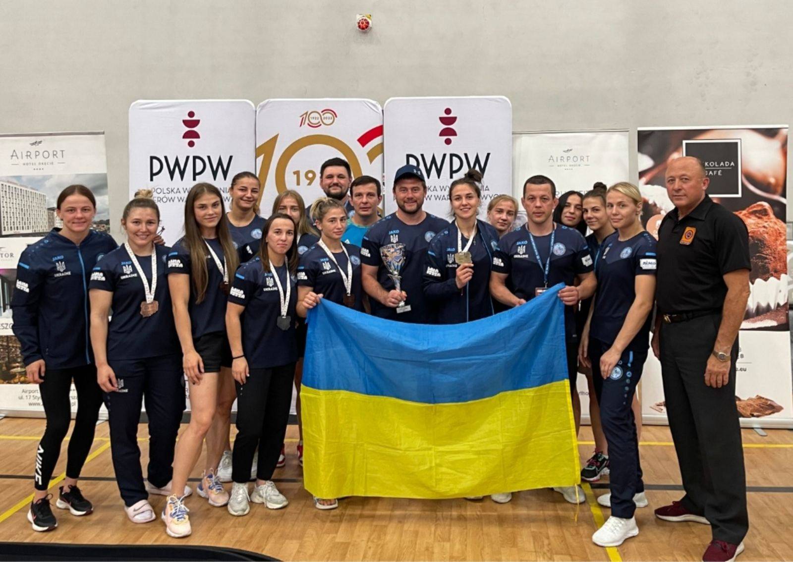 Жіноча збірна України посіла друге загальнокомандне місце на Poland Open-2022