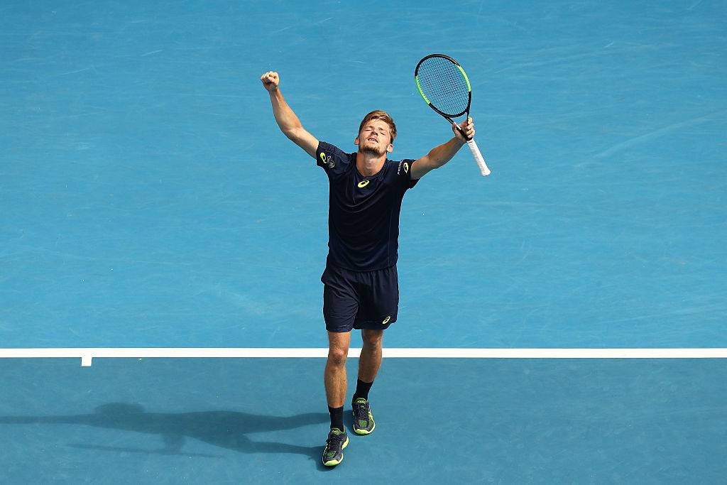 Australian Open. Гоффен в четырех сетах одолел Тима
