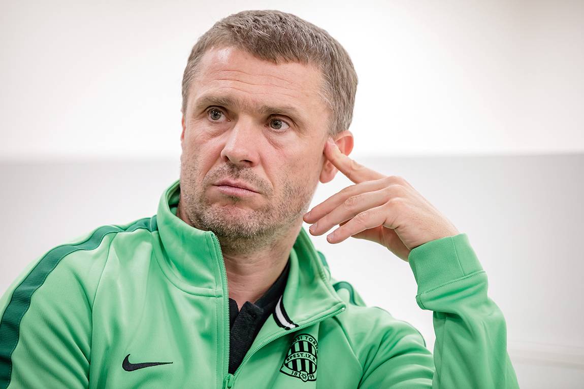 Ребров: « Є певне непорозуміння з керівництвом « Ференцвароша »