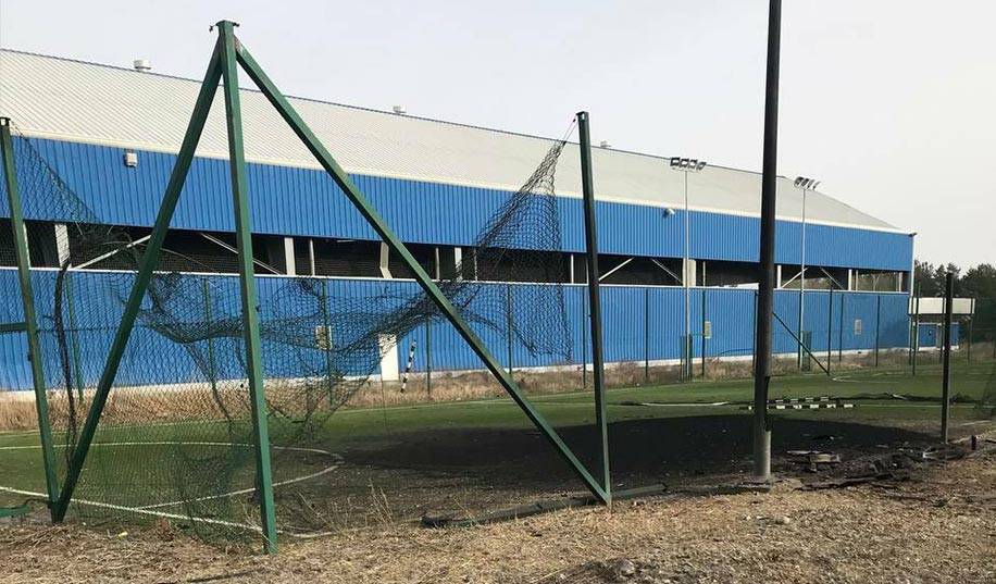 Наслідки влучання уламків «шахедів» на базі Дніпра-1 було задокументовано