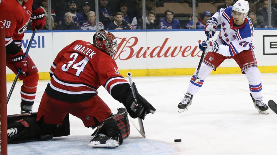 «Каролина» «всухую» обыграла «Рейнджерс» в единственном матче дня