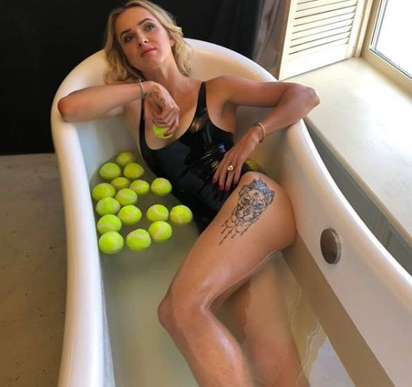 Зажигательный танец Свитолиной в спортзале 