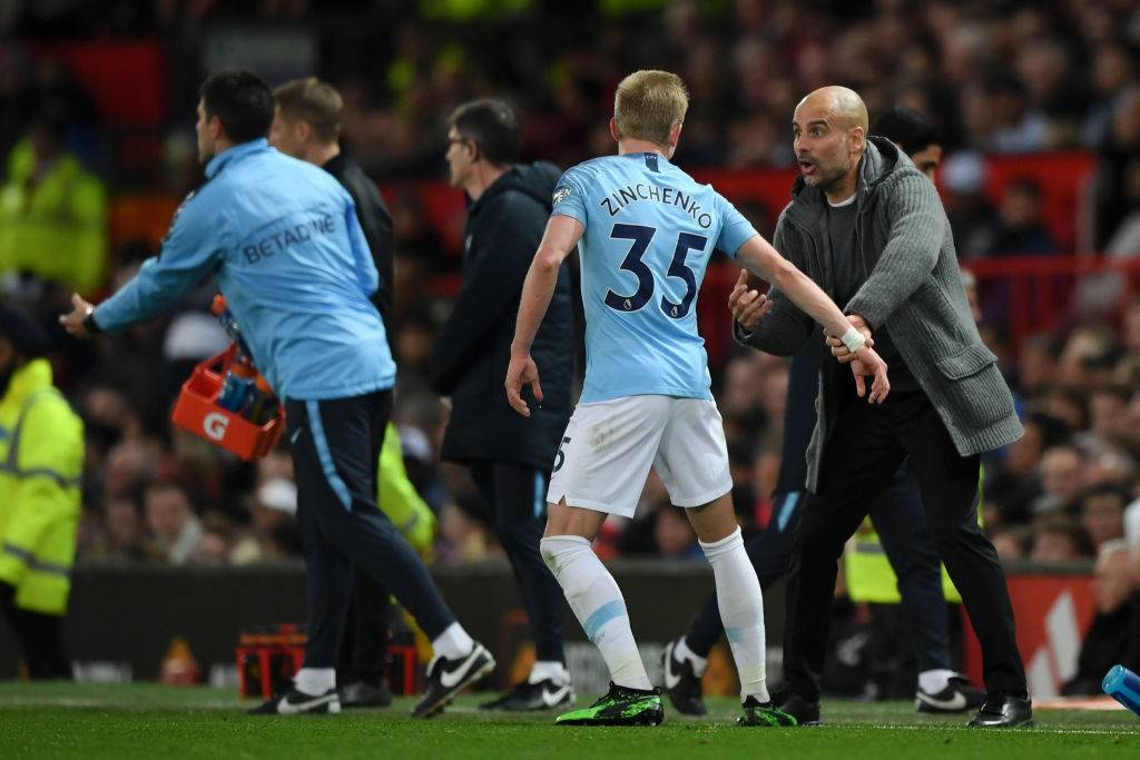 Яркое фото Зинченко с тренировки «Ман Сити»