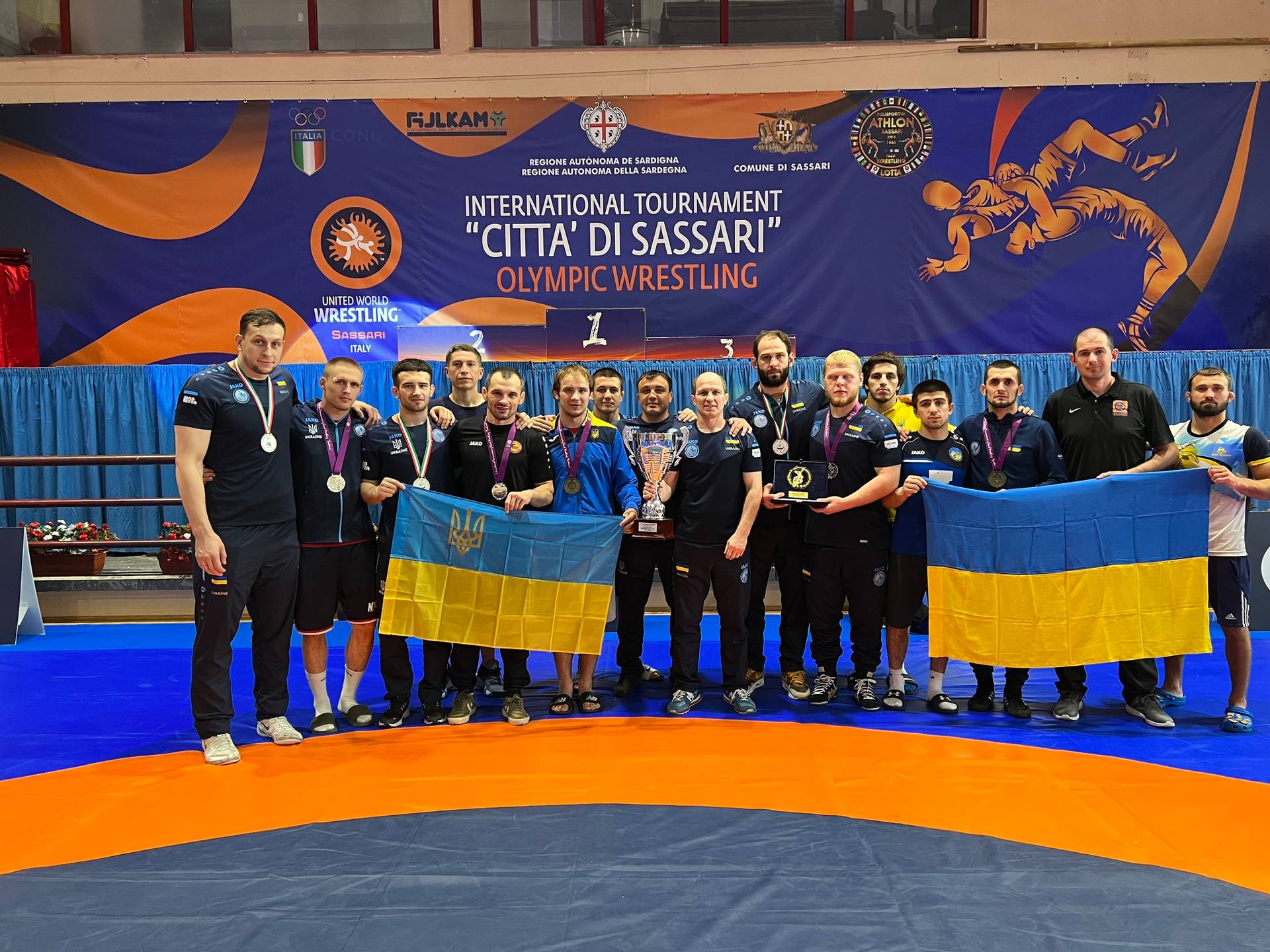 Збірна України посіла перше місце у загальному заліку на турнірі в Італії